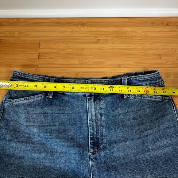 Talbots Wide Leg Crop Jean High Waisted New with Tags - Size 14 - Picture 12 of 13